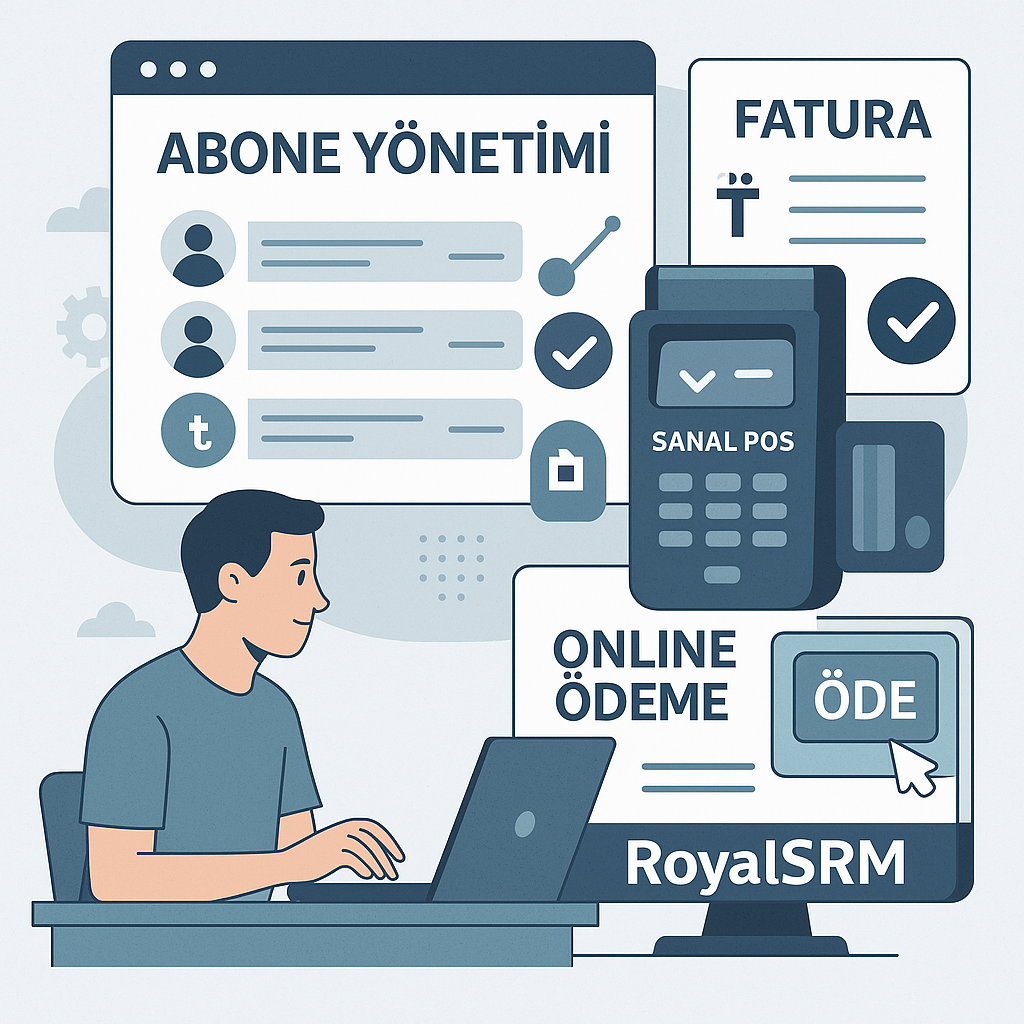RoyalSRM -  ISS'ler İçin Abonelik Yönetim Sistemi